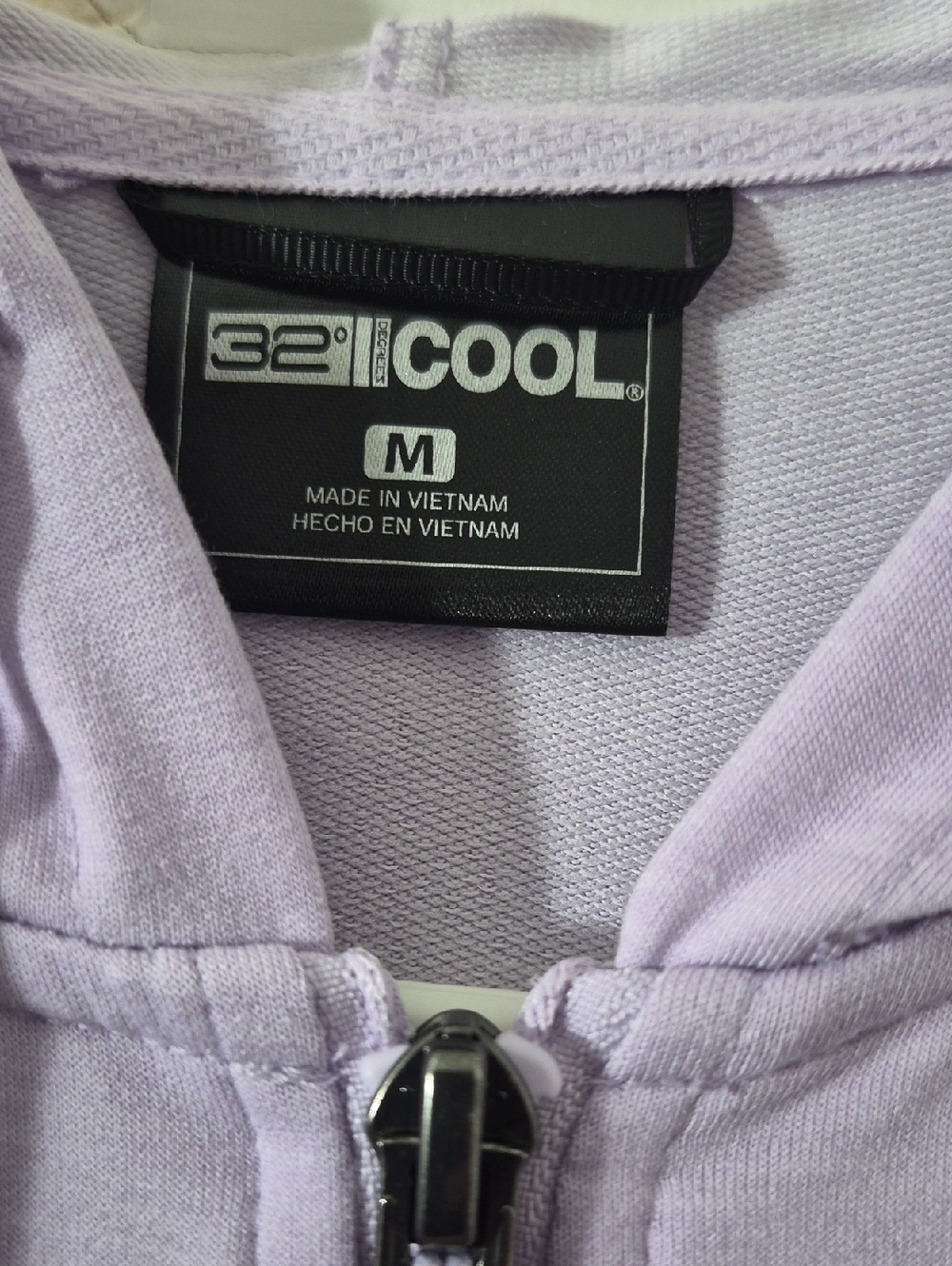 32° Cool Lavender Full-Zip Hooded Jacket - Picture 2 of 4
